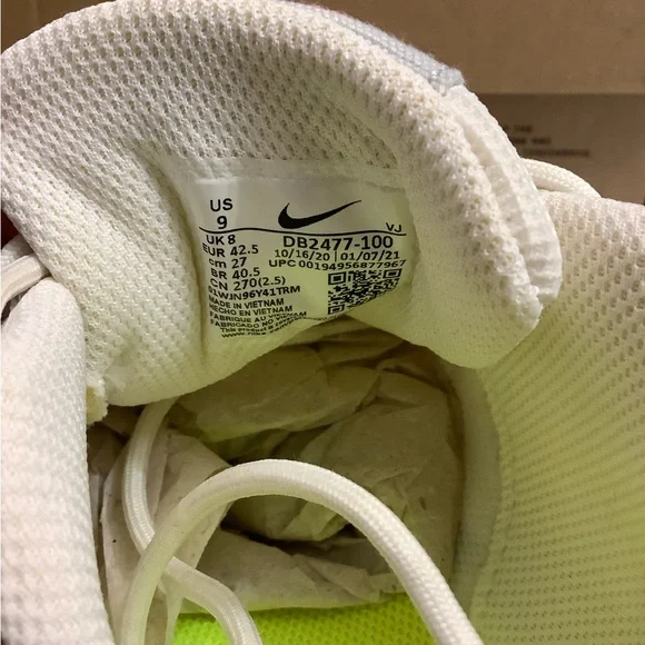 Nike Crater Impact Summit White Crimson Men’s Size 9 - Picture 8 of 9